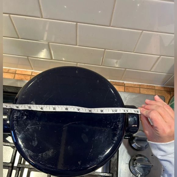 Vintage MCM Jepcor Dutch Oven  Enamelware Pot - Picture 12 of 17